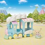 Set Tren Arcoíris De Las Nubes Y Yulie Baby Fox - Sylvanian Familie