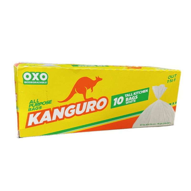 Bolsa Para Basura Tamaño L De 10 Pzas - Kanguro