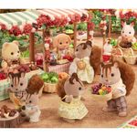 Set De 4 Pzas Familia Ardilla De La Nuez - Sylvanian Families