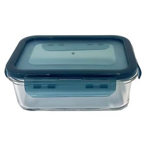 Recipiente Rectangular Azul 700 Ml