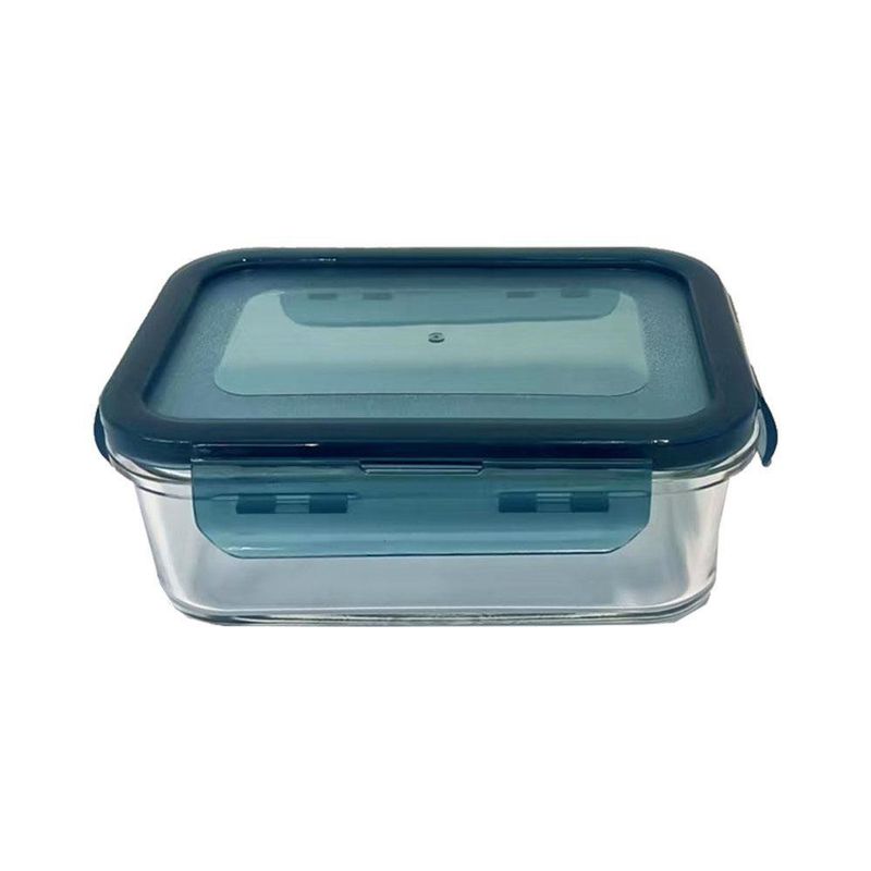 Recipiente Rectangular Azul 350 Ml - Nordika