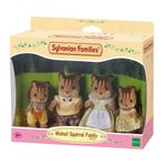 Set De 4 Pzas Familia Ardilla De La Nuez - Sylvanian Families