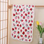 Toalla de Mano Estampado de Fresas - Viva