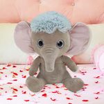 Elefante De Peluche Sentado 40 Cm - Koala Kids