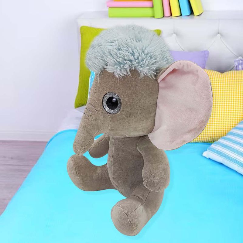 Elefante De Peluche Sentado 40 Cm - Koala Kids