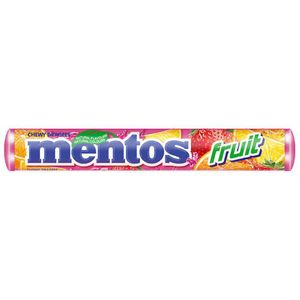 Mentos Fruit Caramelos Masticables Sabor a Fruta Surtida