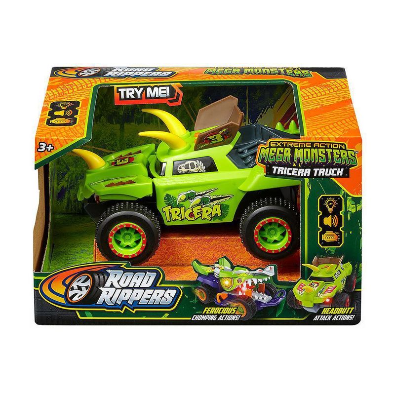 Vehículo Mega Monsters Tricera Truck - Nikko