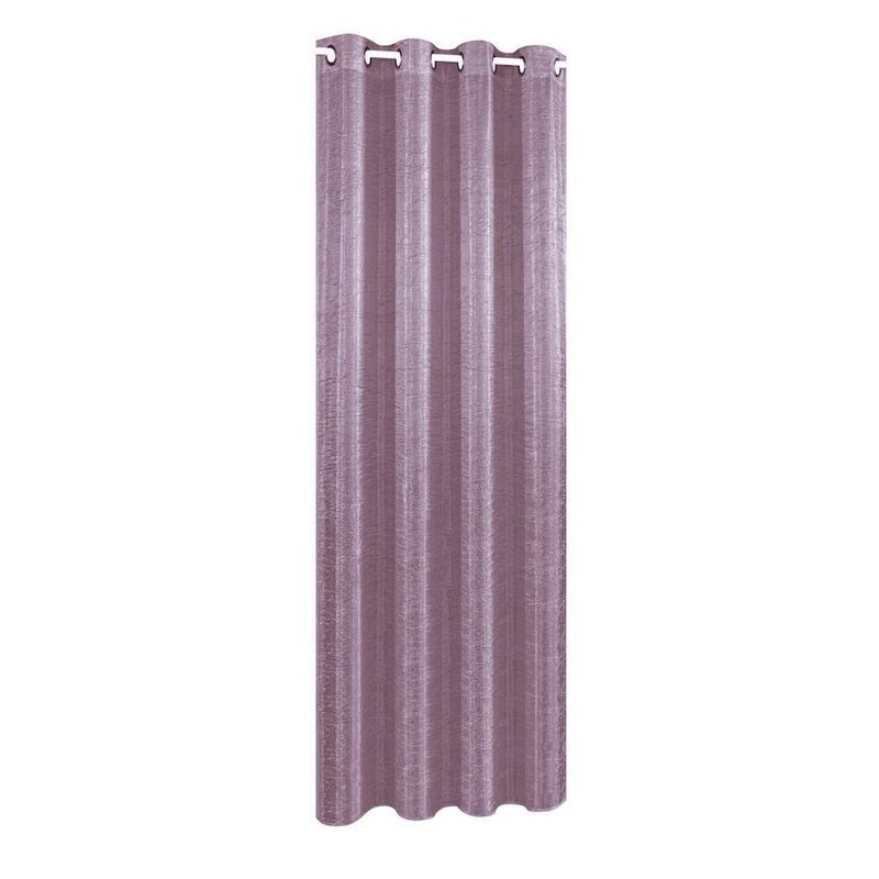 Cortina Color Lila Diseño Corrugado De 135X240 Cm - Viva
