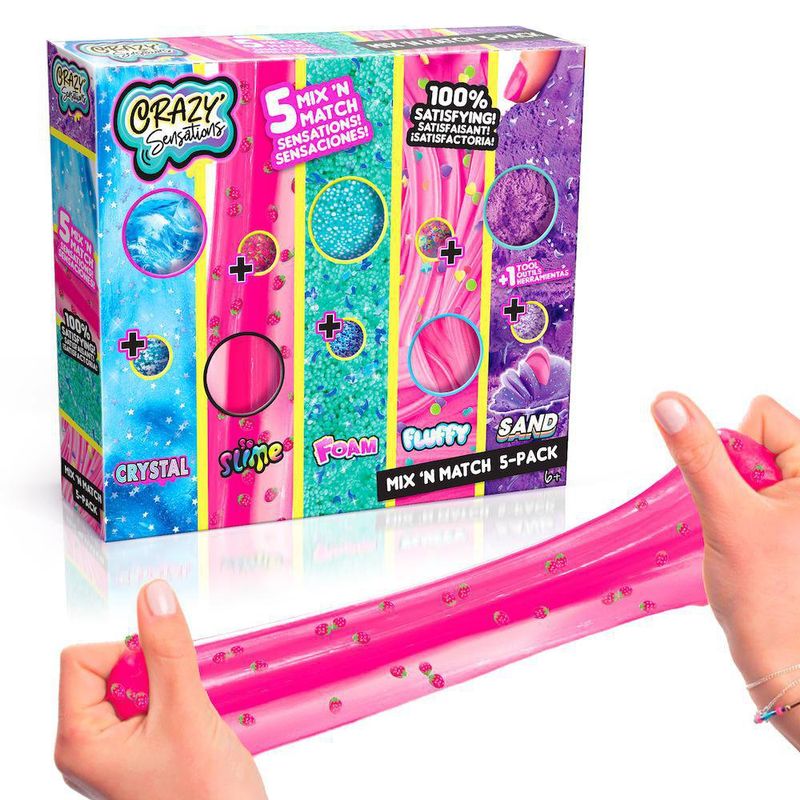 Paquete De Mix Sensations Mix And Match 5 Unidades - Crazy Sensations