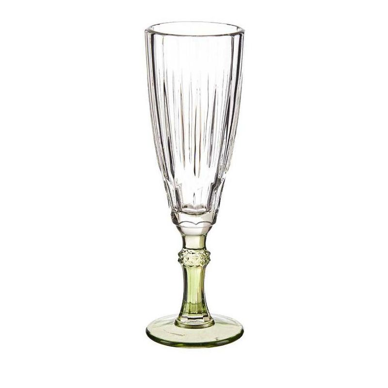 Copa Cava De Vidrio Verde 170 Ml