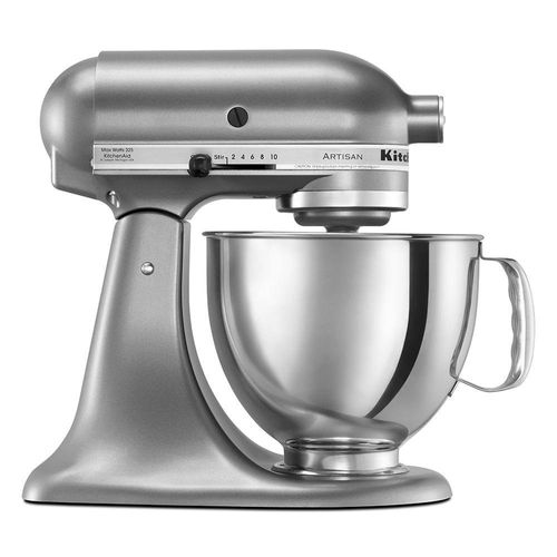 Batidora Artisan 5 L Plg Plata Metálica