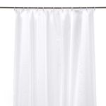 Cortina de Baño Liner 70 x 72 Plg de PEVA Color Blanco