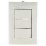 Interruptor Triple Sencillo - Eagle Varios Colores