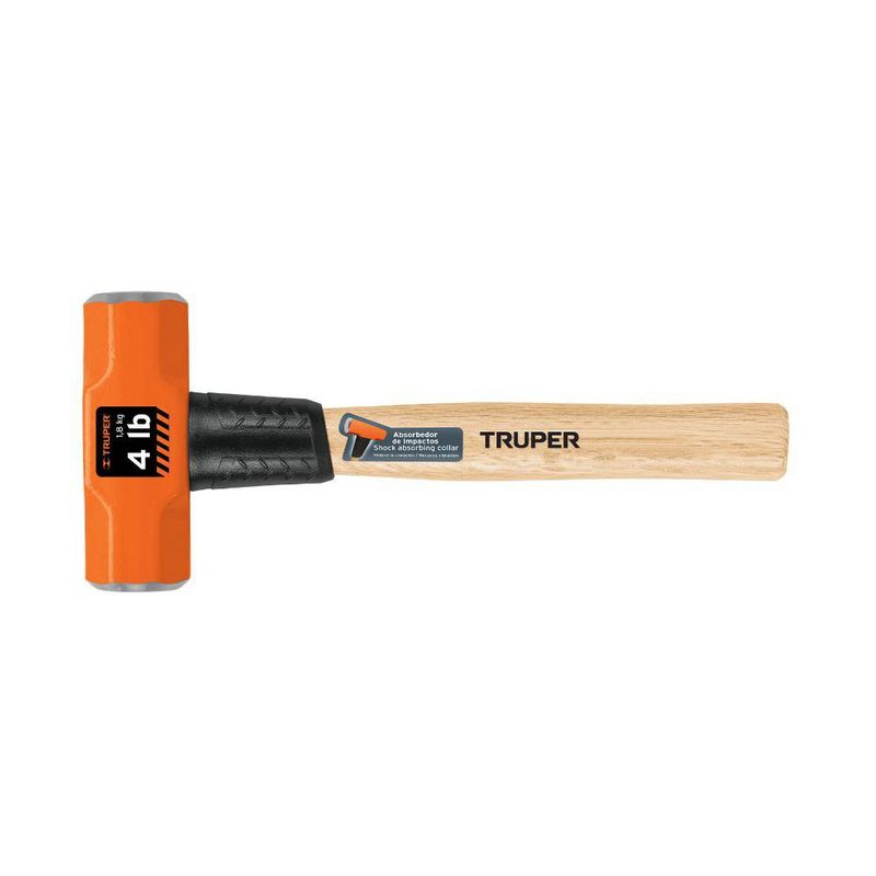 Mazo de Metal con Mango de Madera de 4 Lb