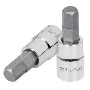 Dado Allen Milimetrado Raiz 3/8 plg - Truper Varios Tamaños