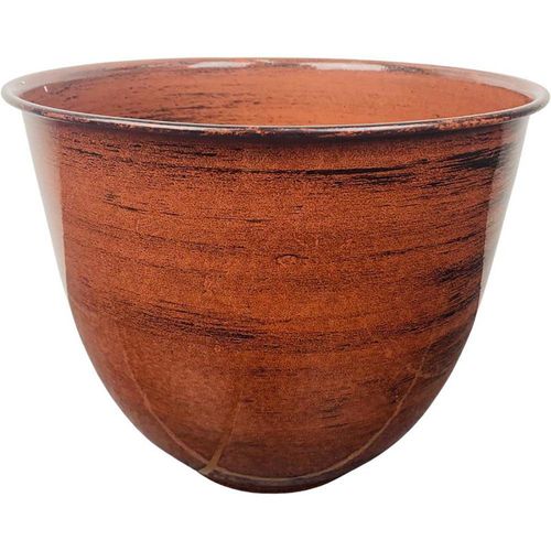 Maceta Metálica Terracota - Robert Allen Varios Tamaños