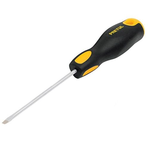 Destornillador Plano con Grip 1/8 Plg - Pretul Varios Tamaños