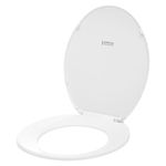 Asiento para Inodoro Redondo Tamaño Estándar Color Beige