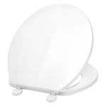 Asiento para Inodoro Redondo Tamaño Estándar Color Beige