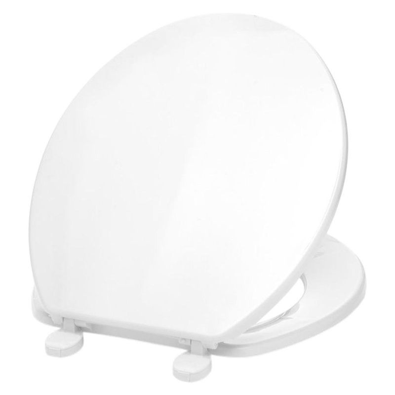 Asiento para Inodoro Redondo Tamaño Estándar Color Beige