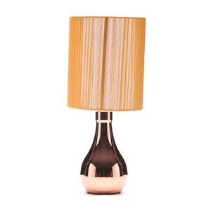 Lámpara de Mesa Táctil Cromada  de1 Luz