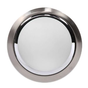 Plafón Circular de Metal y Vidrio 1 Luz