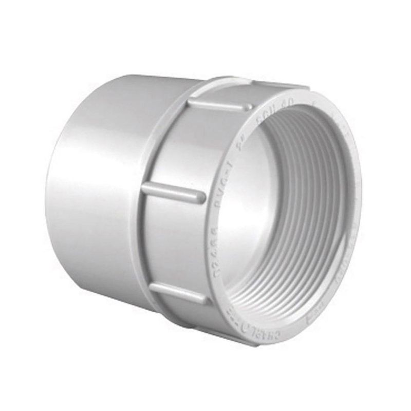 Adaptador Hembra de PVC con Rosca de 2 Plg