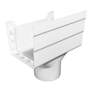 Unión Bajante Maxi Color Blanca de 4 plg