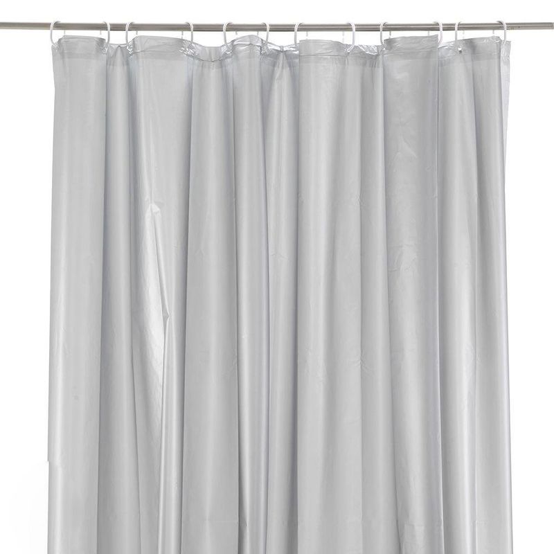 Cortina de Baño Liner 70 x 72 Plg de PEVA Color Gris