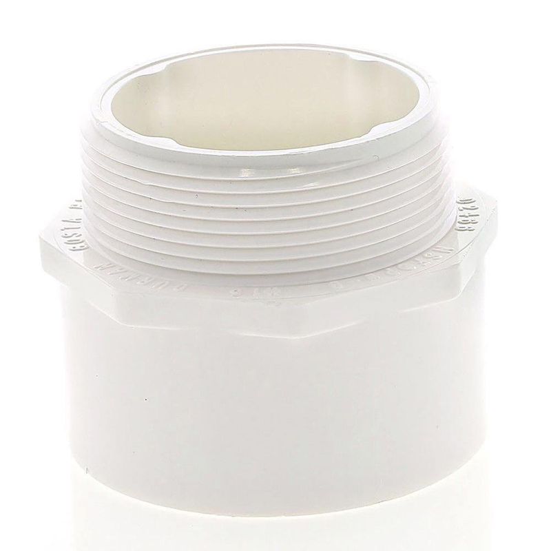 Adaptador Macho de PVC con Rosca de 2 Plg