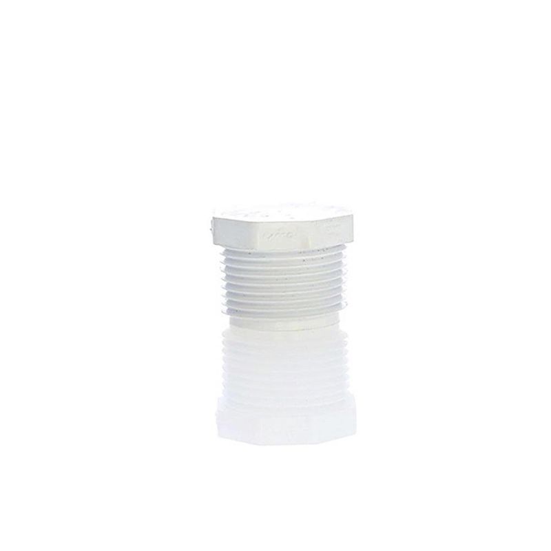 Tapón Macho de PVC 1 Plg con Rosca