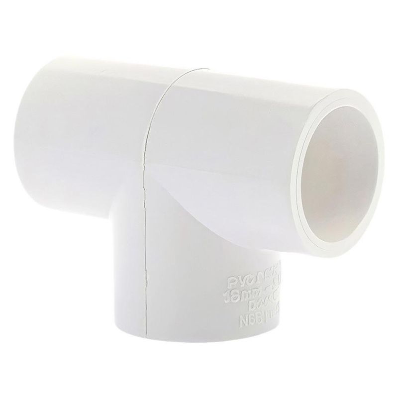 Te "T" de PVC Liso 3/4 Plg Sch40
