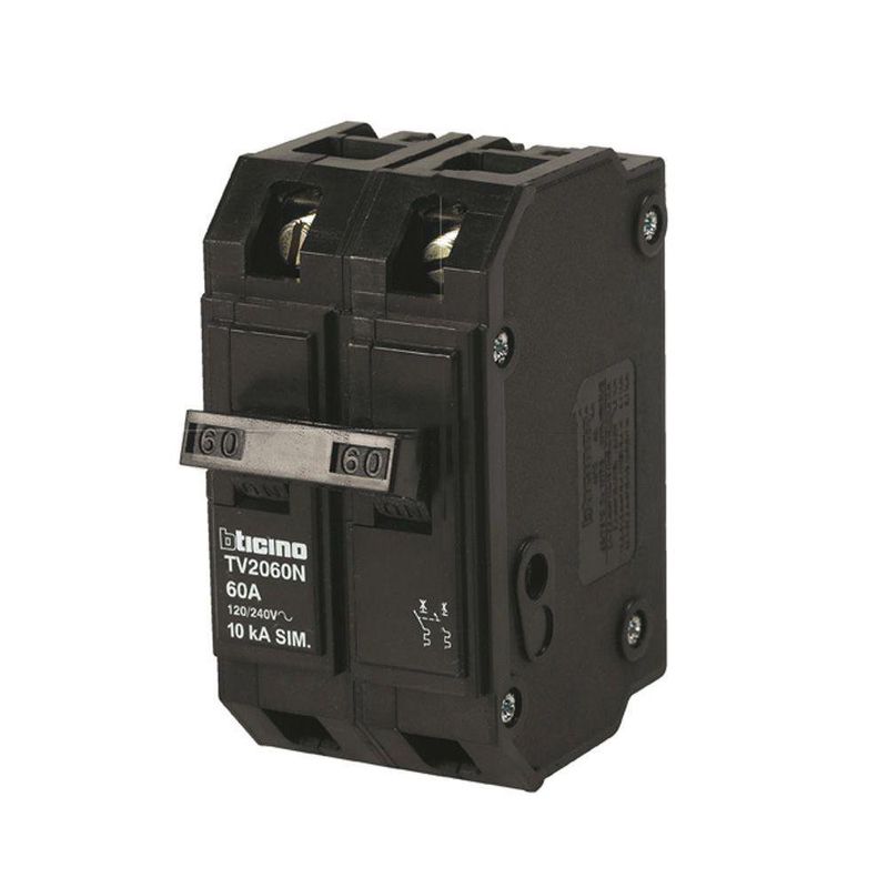 Flipón De 2 Polos 120/240V - Bticino Varias Capacidades