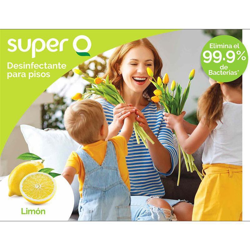 Desinfectante Multiuso 1 Gal Limón - Super-Q