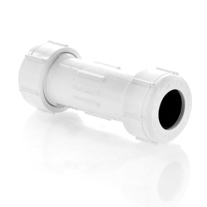 Unión de Reparación de PVC Liso 3/4 Plg