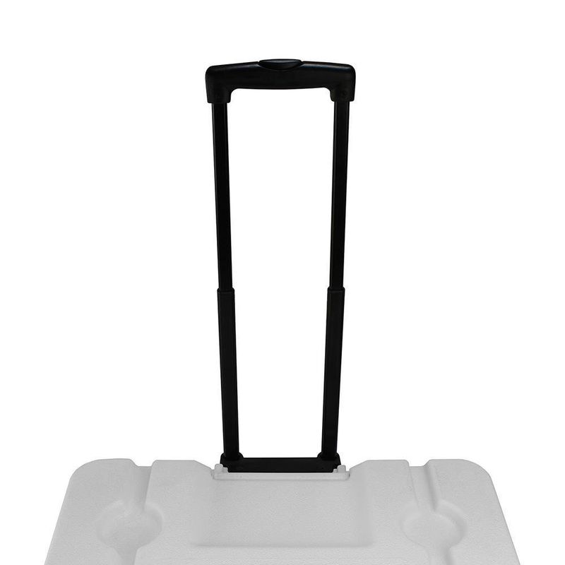 Hielera Rectangular Naranja Con Rodos 64 L -  Nyc