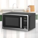 Microondas Negro de Acero Inoxidable 0.9 Pie - Rosthal