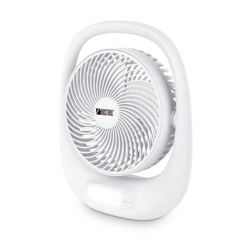 Ventilador de Mesa con Luz LED 7 Plg Colores Surtidos - Rosthal