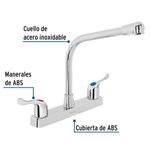 Lavaplatos Mezcladora Basic Tipo Cobra - Foset