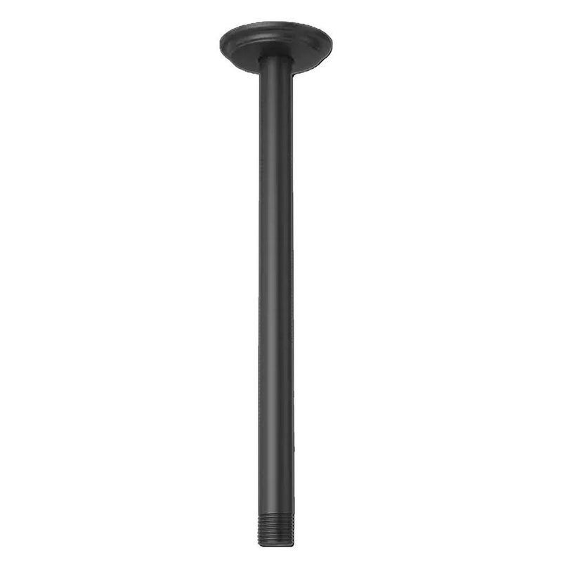 Brazo y Chapeta Negra 12 Plg para Ducha - Pfister
