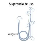 Manguera Cromada 60 Plg - Foset