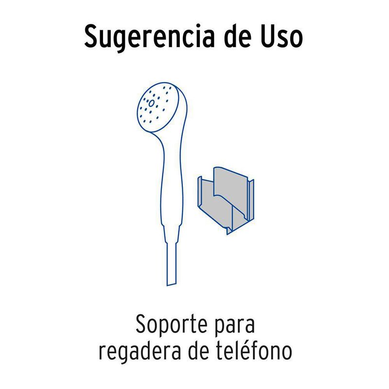 Soporte para Pared Cromo - Foset