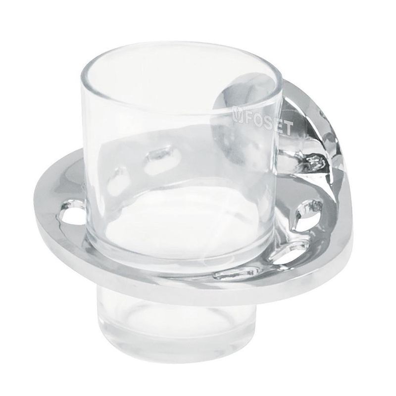 Portavaso Cepillero con Vaso Aqua - Foset