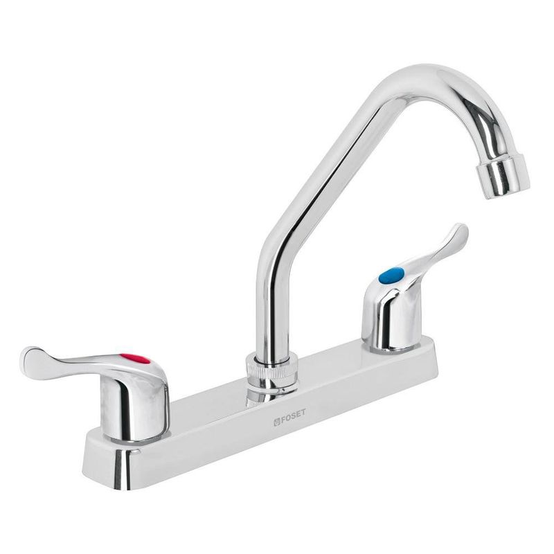 Mezcladora Lavaplatos Basic Cromo - Foset