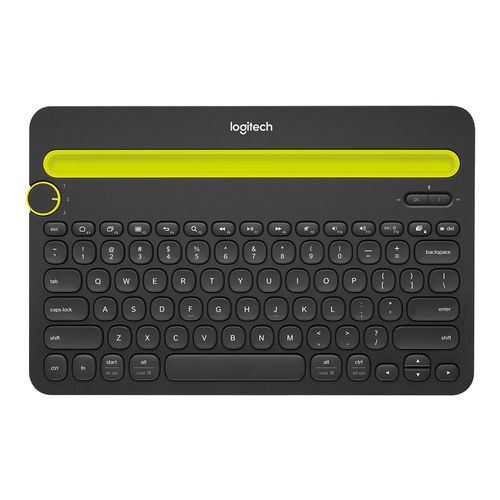 Teclado Bluetooth Mutidispositivo Negro - Logitech