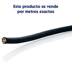 Cable Tsj de 12 Awg Negro por Metro