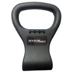 Agarre Ajustable para Mancuerna Tipo Kettlebell Color Negro