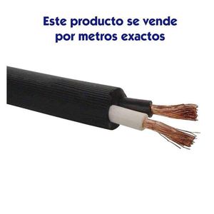 Cable Tsj 2 X 16 Awg Negro - Pdca