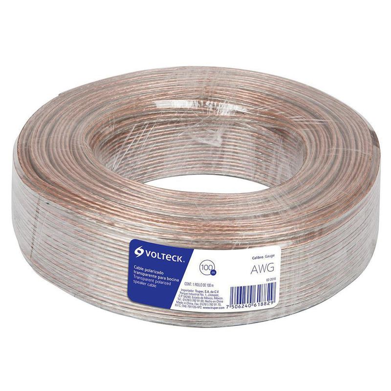 Cable-Duplex-Para-Bocina-Calibre-18-Por-M---Volteck