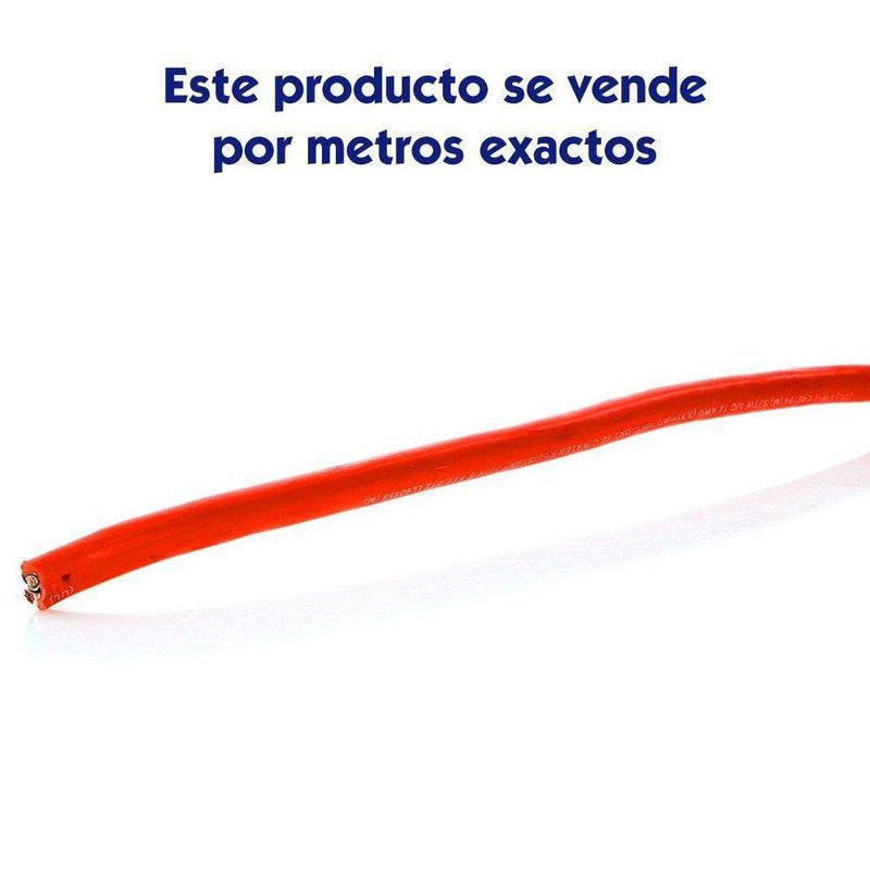 Cable-Tsj-De-12-Awg-Naranja---Woods-Wire